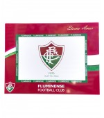 Porta Retrato Alumínio 1 Foto 10x15cm - Fluminense - Produto Oficial Licenciado